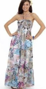 Nyári ruha minta nélküli (sundress) Nyári ruha nélkül a minta