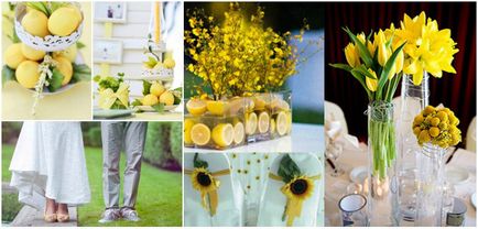 Lemon Wedding - tervezési ötletek, fotók