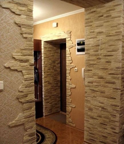 A falakat díszítő kő - képek a gyönyörű tervezési lehetőségeket a belső
