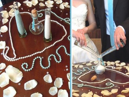 Sand esküvő - az ünnepségen script szükséges attribútumokat
