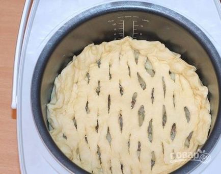 Pie burgonyával és gombával - lépésről lépésre recept fotók