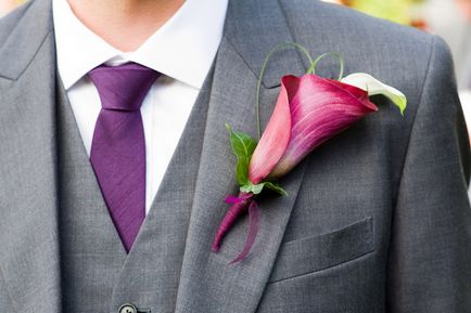 Clerk tervezzük egy esküvő a lila szín kiemeli