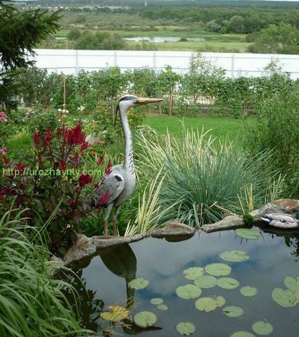 Bird - Heron - műanyag palackok