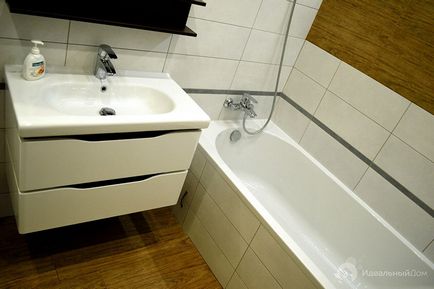 Felújított fürdőszoba a moszkvai régióban - a tökéletes otthon