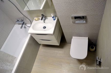 Felújított fürdőszoba a moszkvai régióban - a tökéletes otthon