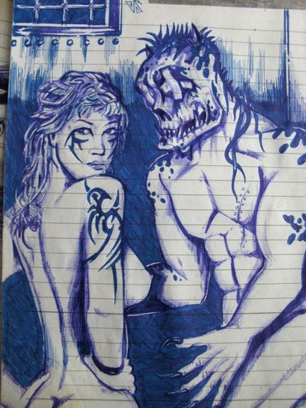 Ábrák kezelni egy notebook (fogantyú) Ábra tollat egy notebook