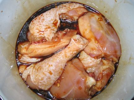 Nyárs csirke - a legfinomabb marinírozott húst kap puha és szaftos csirke nyárs