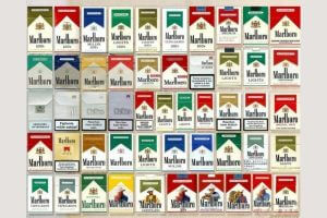 Marlboro cigaretta (Marlboro) fajok és leírás