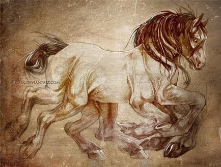 Szimbolizmus - ló, mítoszok, mitikus lények, gyógynövények