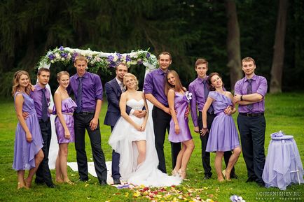 Lila esküvői 60 képek a fotós Alekseya Chernysheva