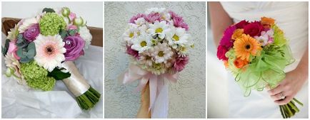 Esküvői csokor rózsa - a választási lehetőségek kombinációját, hogyan lehet a saját kezét, fotó és videó