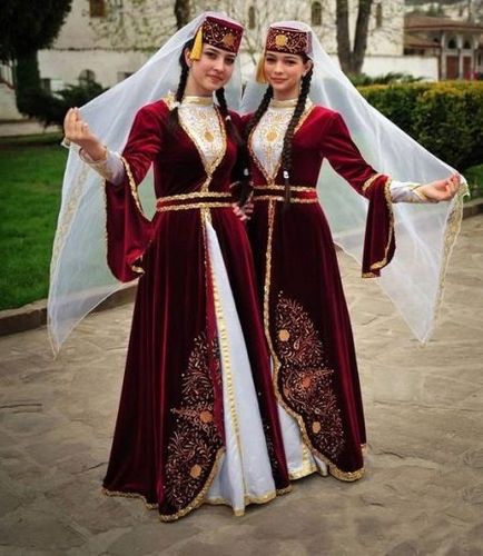 Tatár népviselet (51 fotó) a nők, gyermekek, jelmezek tatárok lányoknak