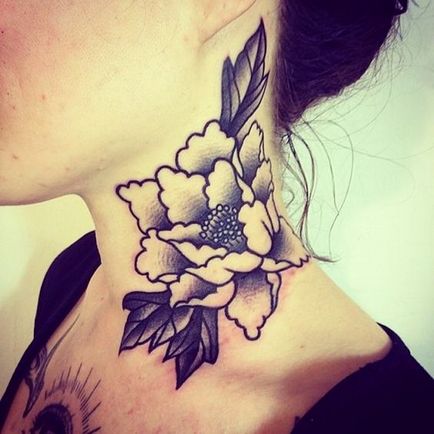 Tetoválás lányoknak nyakán 100 legjobb ötletek a fotó