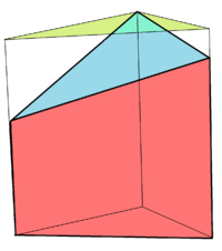 háromszögletű prizma