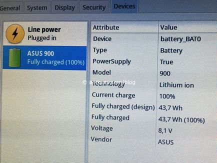 Visszaállítja az akkumulátor Asus Eee PC netbook 900ha saját kezűleg, Anikeev - s blog