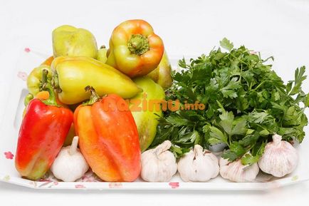Zöld paradicsom zöldségek - a téli fénykép recept nélkül sterilizálás