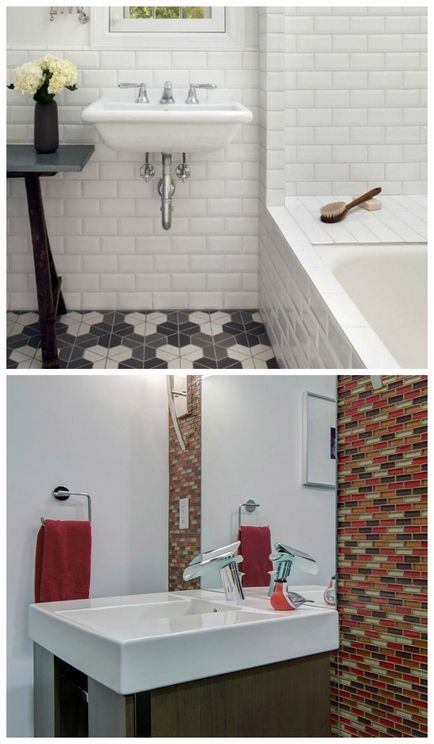 100 Fotó csempék a fürdőszoba legjobb tervezési projektek