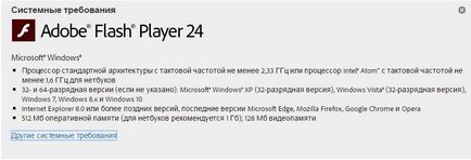 Adobe Flash Player opera letöltése és telepítése