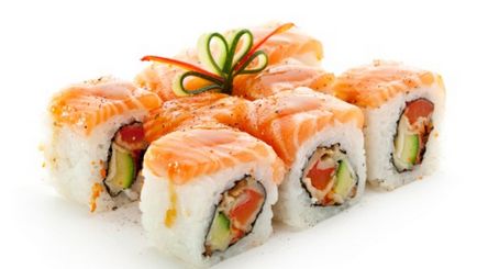 A sushi tekercs eltér az alapvető különbségek formáját és összetételét