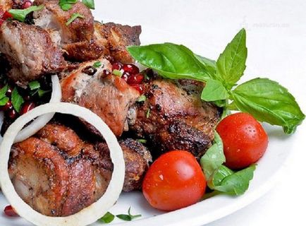 Amint pácolt sertéshús gránátalmalevet (lé) Hogyan pácolt sertés gránátalma leve