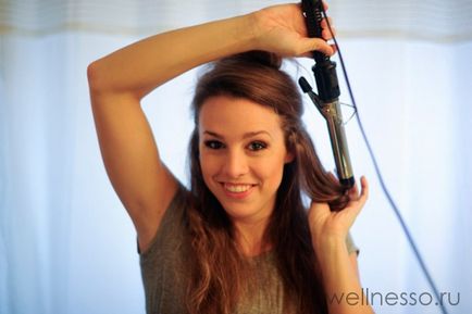 Hogyan szél a haját curling - fotó és videó