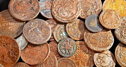 Hogyan tisztítható egy érmét, hogy világítsanak - régi, ősi, tartás, a Szovjetunió