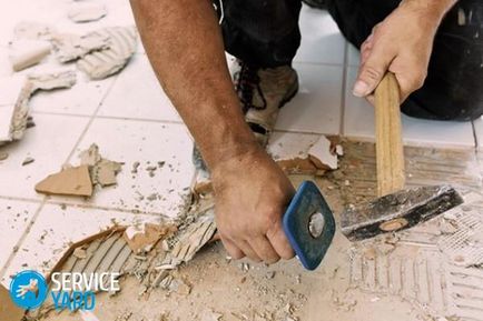 Hogyan tisztítsa meg a cserepet cement visszatenni, serviceyard-kényelmes otthon kéznél