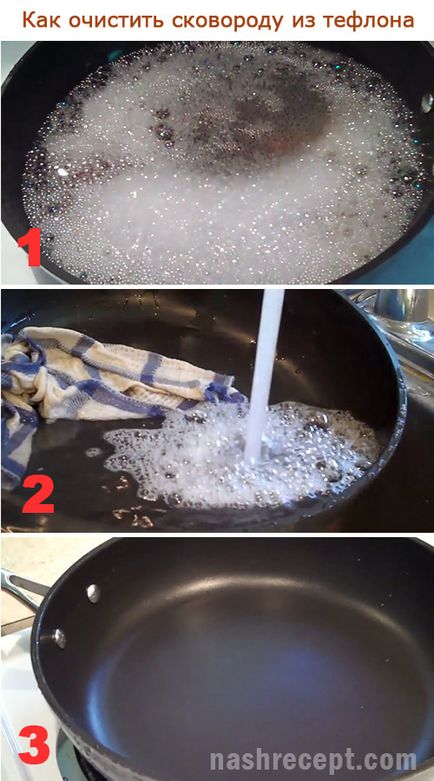Hogyan tisztítsa meg a serpenyőt skála - bevált módszerek, a recept