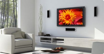 Hogyan helyezze el a TV a falon kezével telepítés
