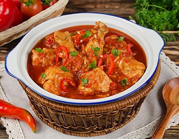 Hogyan konyhakész csirke chakhokhbili 3 receptek