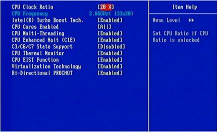 Hogyan borítani a processzor Intel Core módszerek, programok