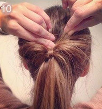 Hogyan készítsünk egy lófarok frizura 12 változatok (fotó)