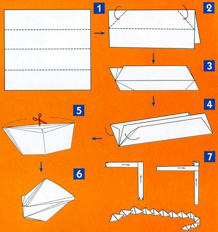 Hogyan készítsünk egy kígyó ki a papír kézműves kifogyott a papír!