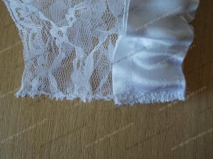Hogyan kell varrni egy harisnyakötő a menyasszony saját kezűleg