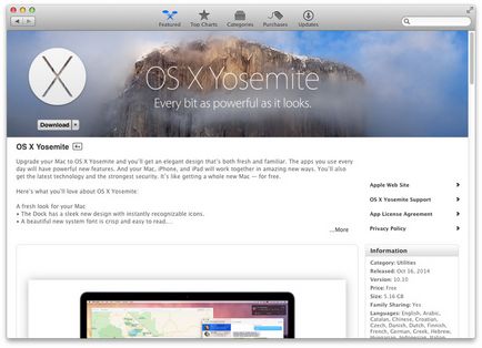 Hogyan kell telepíteni OS X Yosemite ablakokra-pc utasítás - Newsletter az alma világ