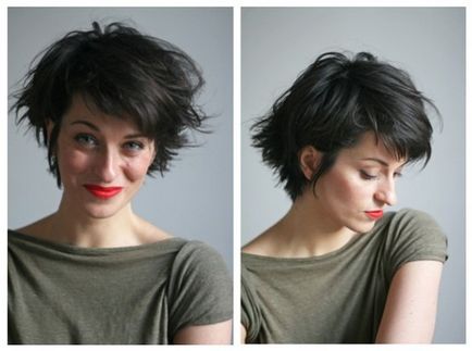 Milyen frizura, amit tehetünk a rövid haj is (fotókkal)