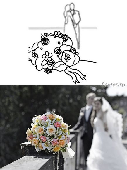 Gyönyörű jelentenek egy esküvői fotózásra, blog a fényképezésről és microstock