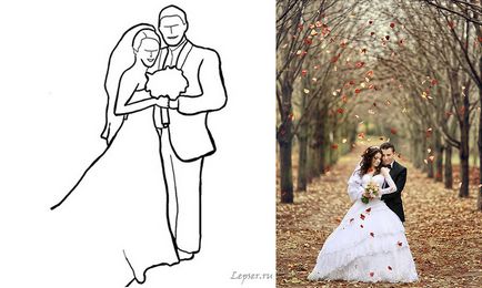 Gyönyörű jelentenek egy esküvői fotózásra, blog a fényképezésről és microstock