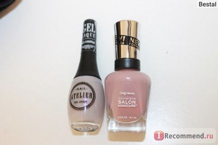 Körömlakk sally hansen szalon manikűr - «Meztelen szép sokoldalú árnyékban # 374