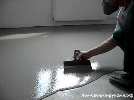 Változás a padló egy lakásban saját