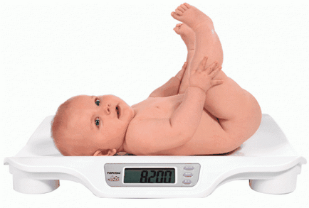 Normál súlyú újszülött vagy gyermek nem gyarapodik - az okok (súly táblázatot)