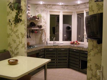 Díszítő konyha csempék és háttérkép (30 fotó)