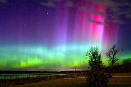 Miért van az aurora borealis