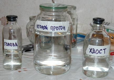 Megfelelő technikát kétszer desztillált vodka