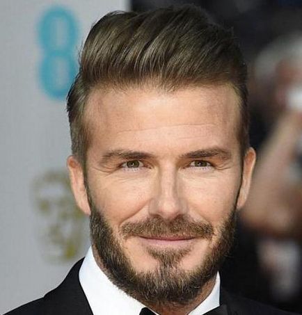 Beckham frizura Hogyan változtassuk meg a stílus a sportoló a korral