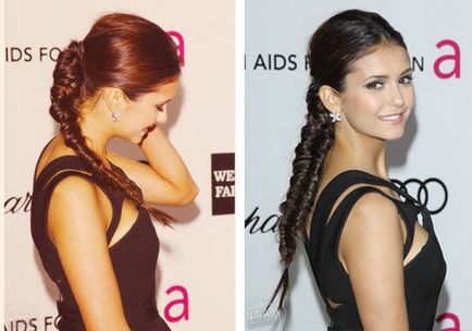 Frizurák Elena Gilbert (Nina Dobrev), a divat 2017-2018