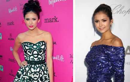 Frizurák Elena Gilbert (Nina Dobrev), a divat 2017-2018