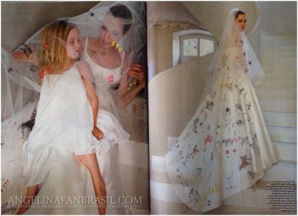 Esküvői Angelina Jolie és Breda Pitta új képek és részletek