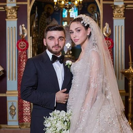 Esküvői fia üzletember Ivan Savvidi csillagos 600 vendég és menyasszony súlya 27 kg