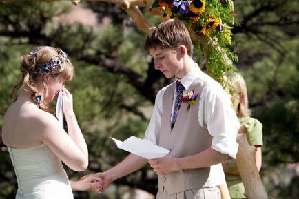 Esküvői fogadalmak menyasszony és a vőlegény példákat és ötleteket